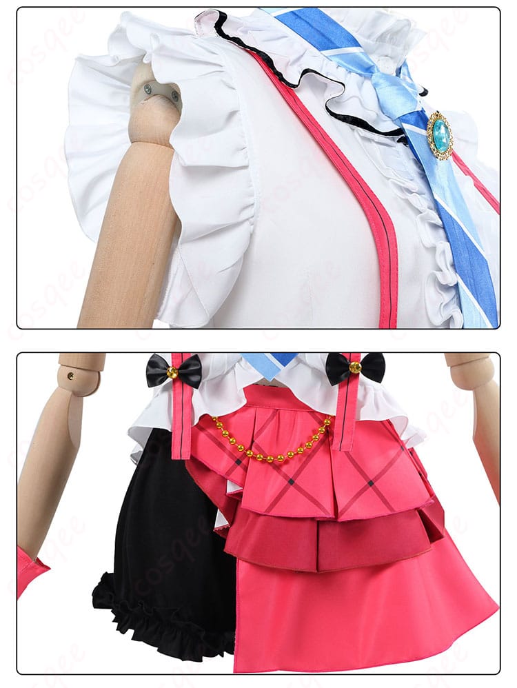 衣装全体の装飾部分。色合いやデザインの美しさを堪能してください。