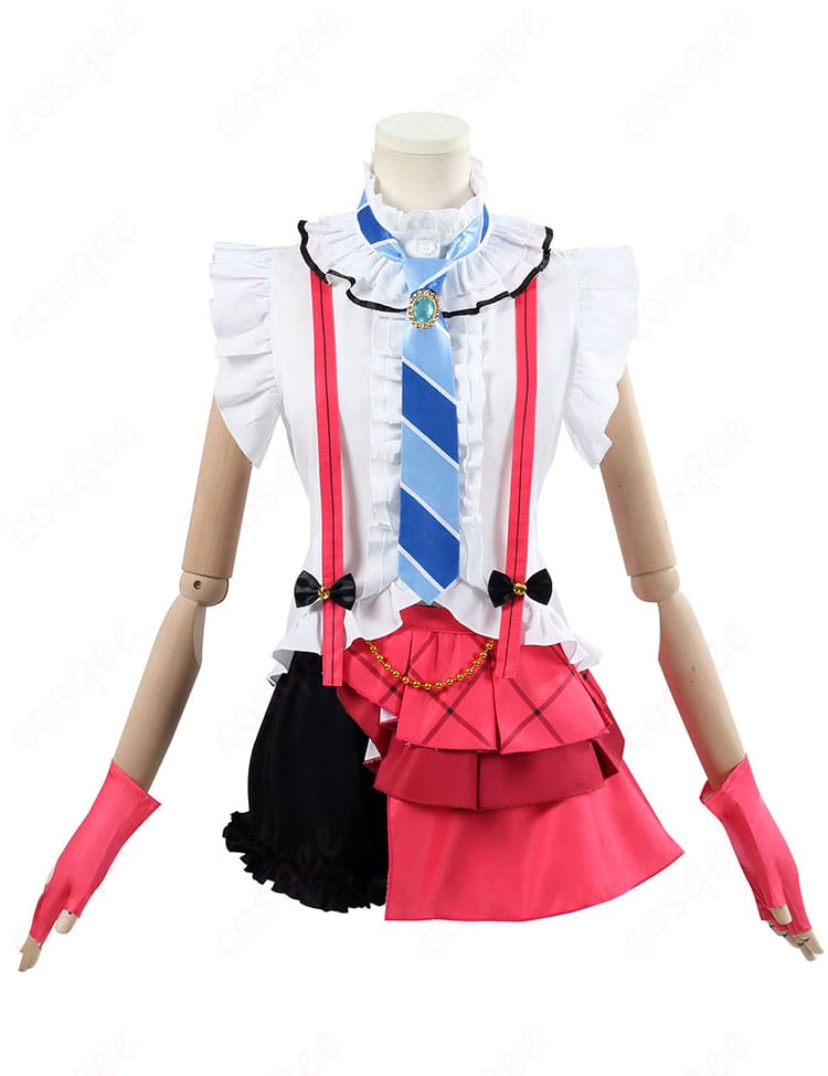 園田海未の情熱の引力コスプレ衣装の正面。忠実再現されたデザインをチェック!