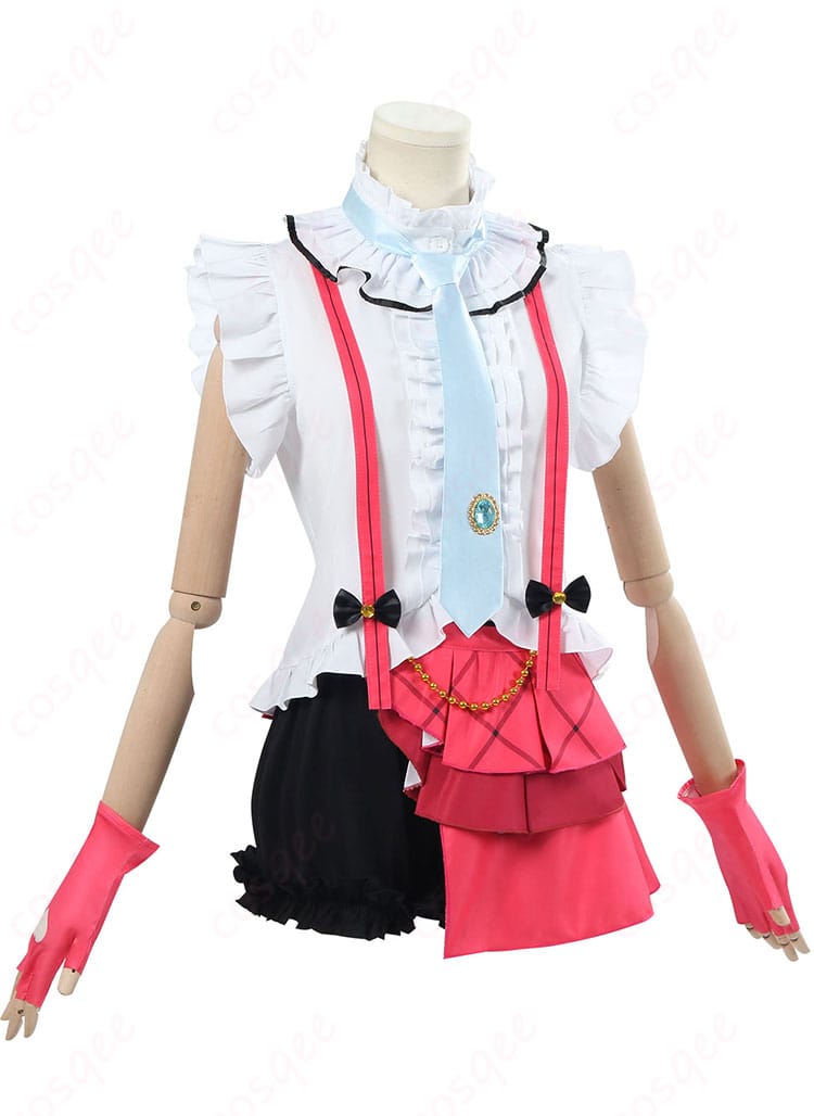 商品側面画像 - 絢瀬絵里 コスプレ衣装の側面図、衣装のラインが際立つ