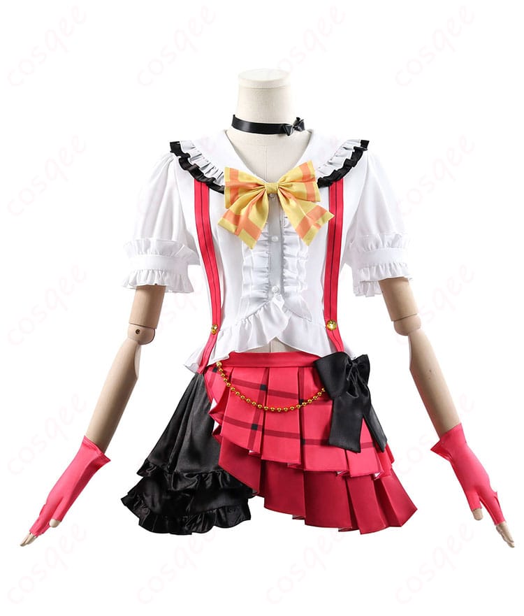 高坂穂乃果 コスプレ衣装の正面画像。緊張も吹き飛ぶくらい/7周年バージョンの美しいデザイン。