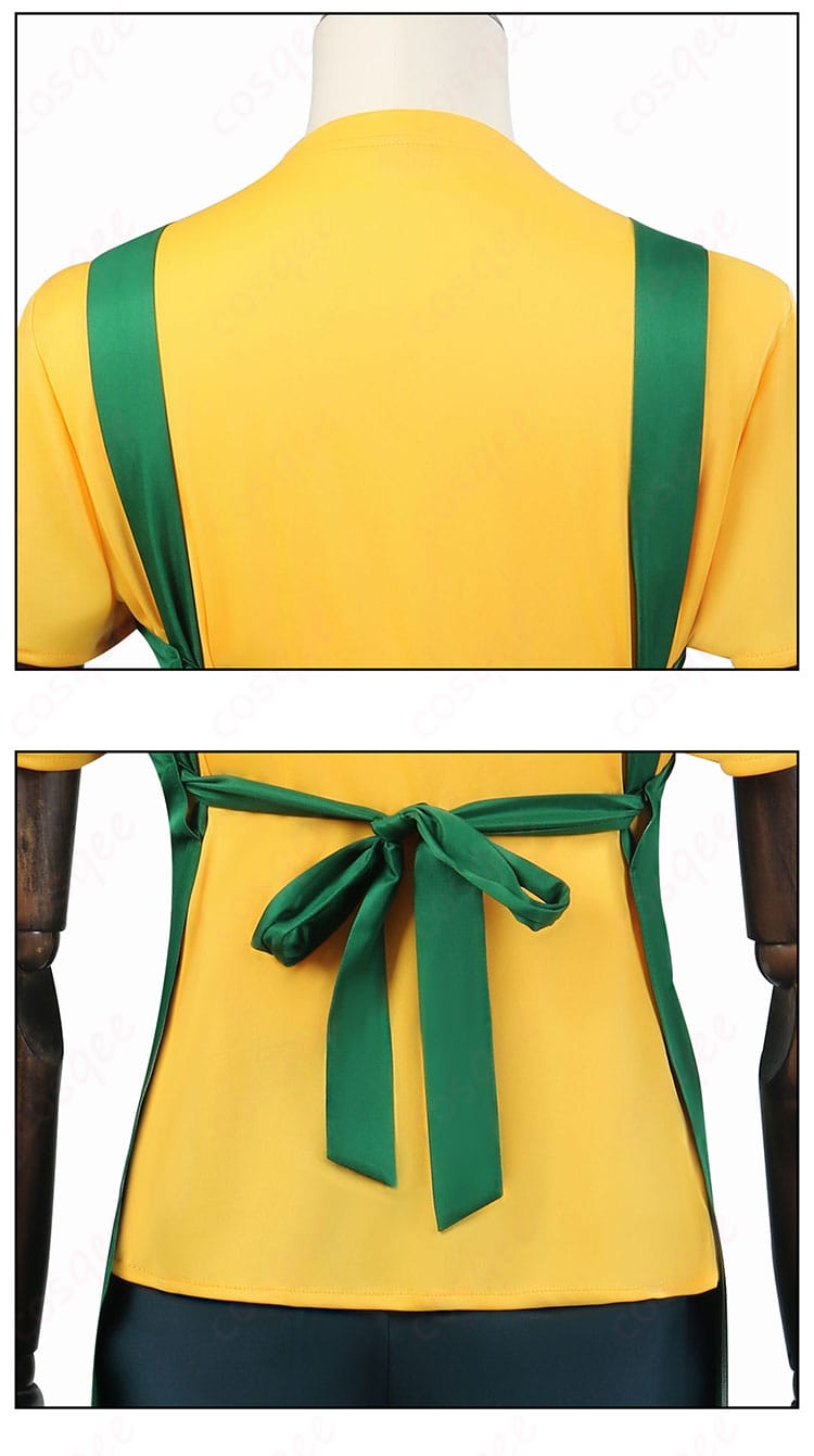 SAKAMOTO DAYS 坂本太郎 コスプレ衣装 围裙の系帯と背帯のディテール