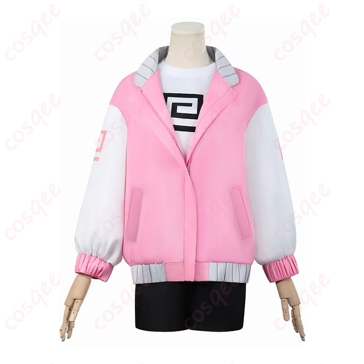 SAKAMOTO DAYS 陸少糖 コートとショートパンツのコスプレ衣装｜軽やかで動きやすく写真映え - 1枚目の画像