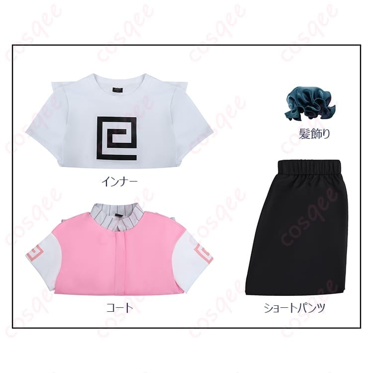 SAKAMOTO DAYS 陸少糖 コートとショートパンツのコスプレ衣装｜軽やかで動きやすく写真映え - 6枚目の画像
