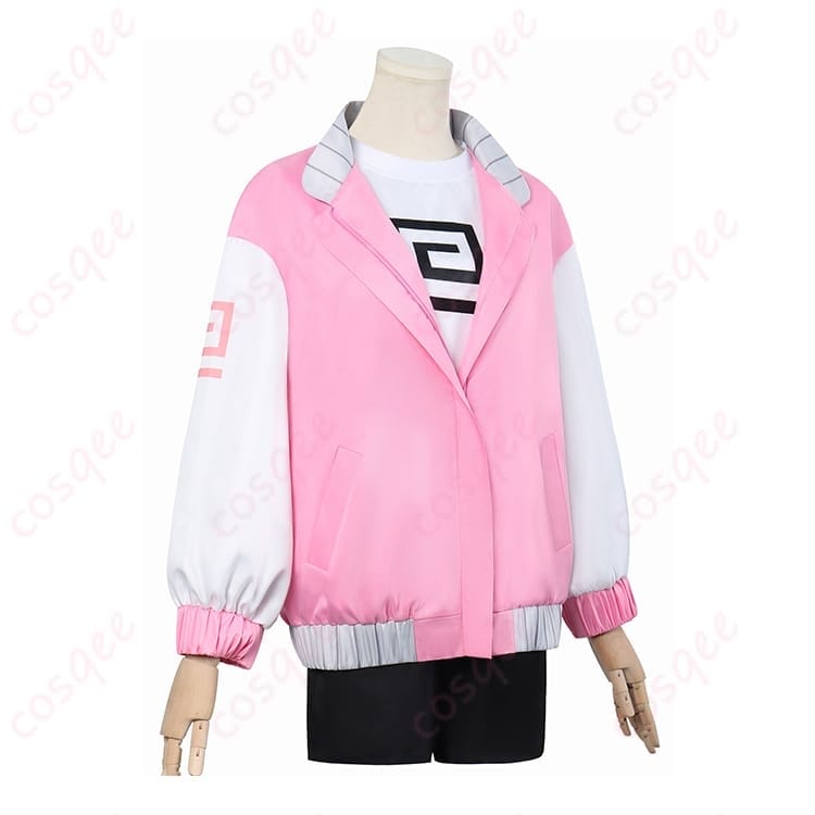 SAKAMOTO DAYS 陸少糖 コートとショートパンツのコスプレ衣装｜軽やかで動きやすく写真映え - 2枚目の画像