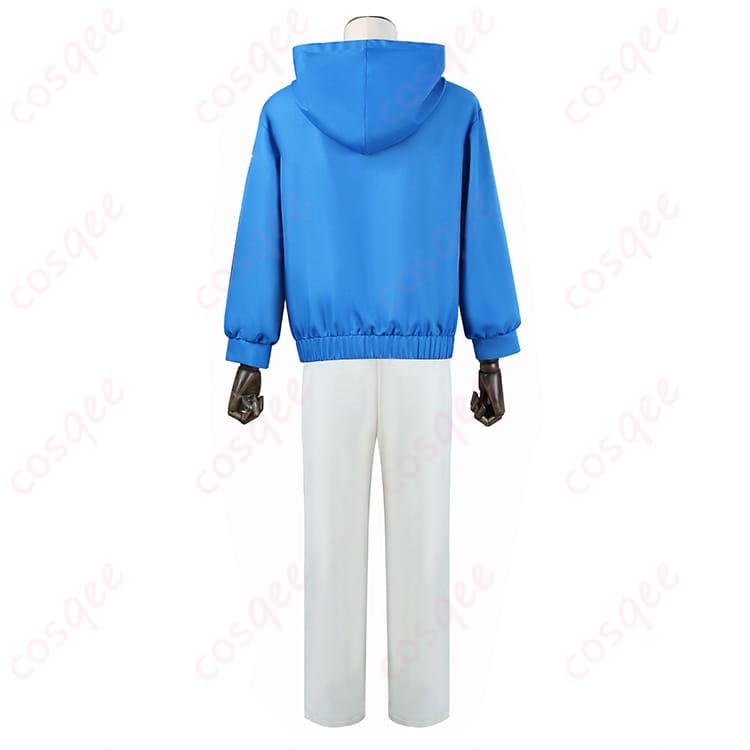 SAKAMOTO DAYS 朝倉シンのストリート感を纏うパーカー上下 コスプレ衣装 - 3枚目の画像