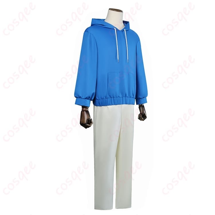 SAKAMOTO DAYS 朝倉シンのストリート感を纏うパーカー上下 コスプレ衣装 - 2枚目の画像