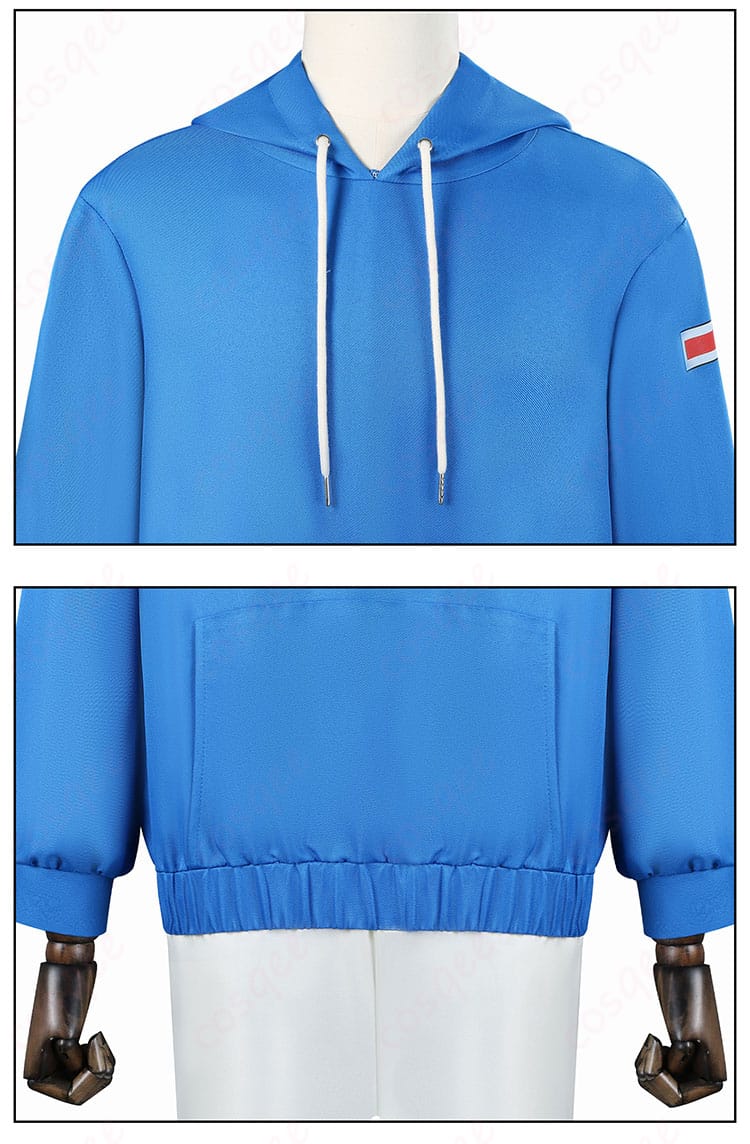 服装衛衣装飾の詳細画像 - パーカーの刺繍、ロゴ、装飾細部