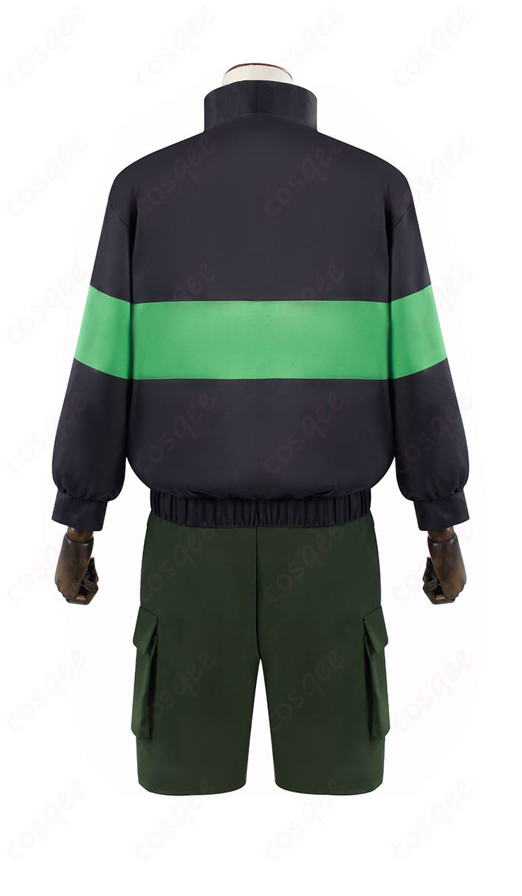 SAKAMOTO DAYS 眞霜平助 コスプレ衣装 背面画像、背部デザインと装飾の詳細