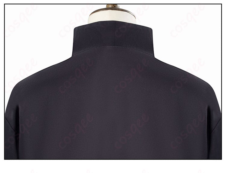 SAKAMOTO DAYS 眞霜平助 コスプレ衣装 外套背面のディテール、キャラクターの特徴が反映されたデザイン