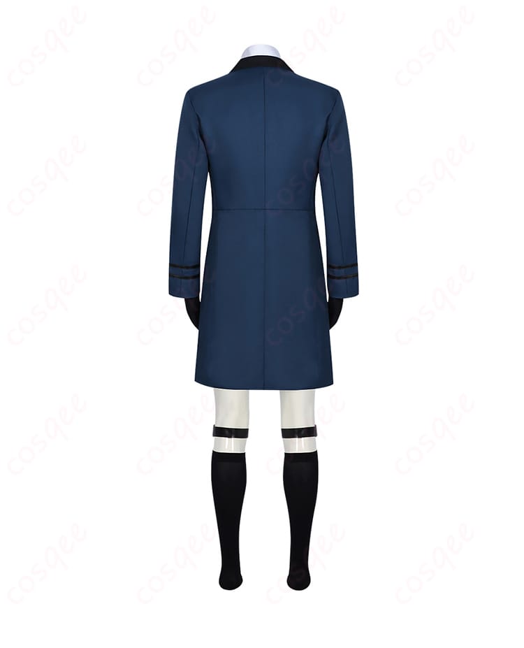 商品背面図 黒執事 シエル・ファントムハイヴ コスプレ衣装の後ろ姿。