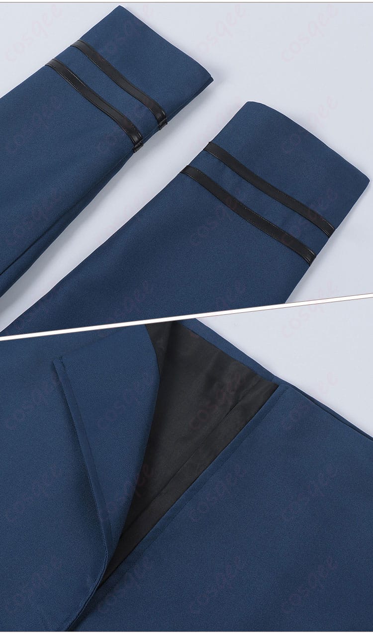 衣裾、袖口装飾詳細 シエル・ファントムハイヴ コスプレ衣装の衣裾と袖口のディテール。