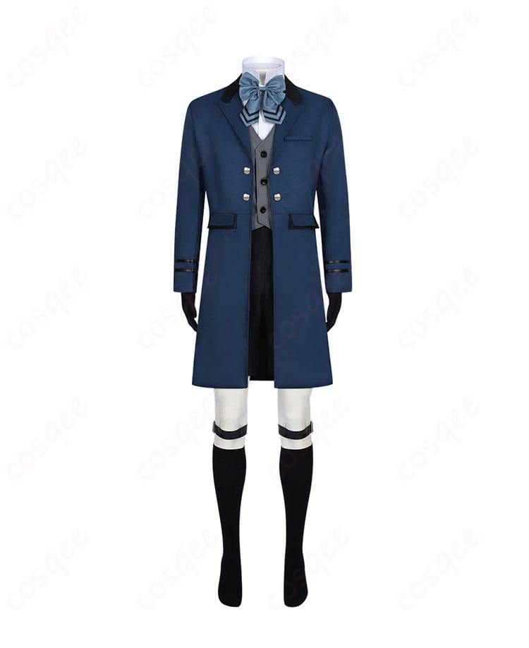 商品正面図 黒執事 シエル・ファントムハイヴ コスプレ衣装の詳細。