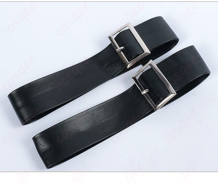 ベルト装飾詳細 シエル・ファントムハイヴ コスプレ衣装のベルト部分の装飾。