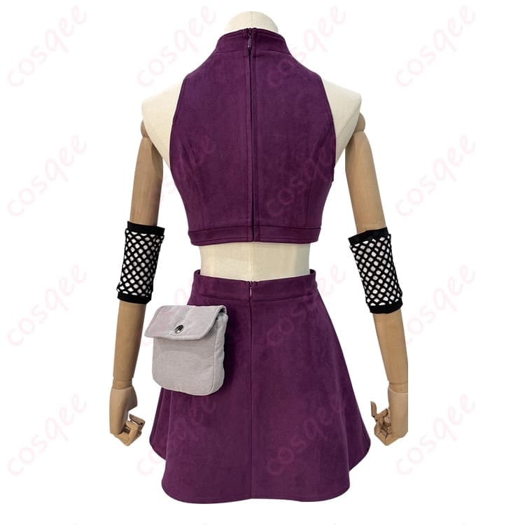 NARUTO 山中いの コスプレ衣装 凛と可憐に決まる軽快シルエットでイベントも快適 - 4枚目の画像