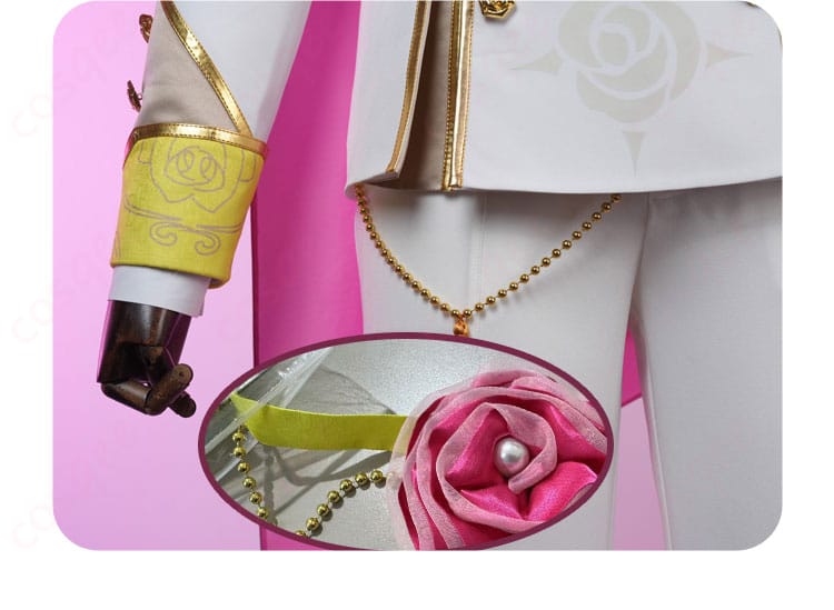 服装装飾ディテール - 衣更真緒 コスプレ衣装全体の装飾が特徴的。