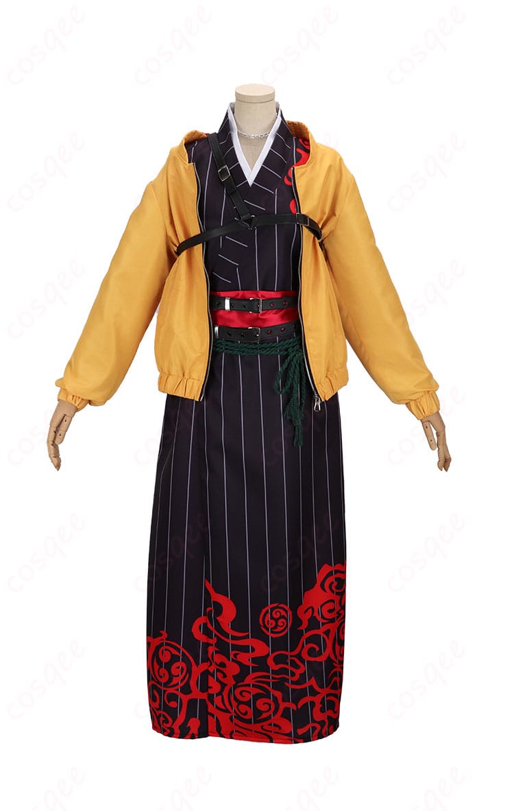 大妖怪 × ローソン ありさか コスプレ衣装の正面写真。高品質な仕上がりで、細部まで忠実に再現されています。