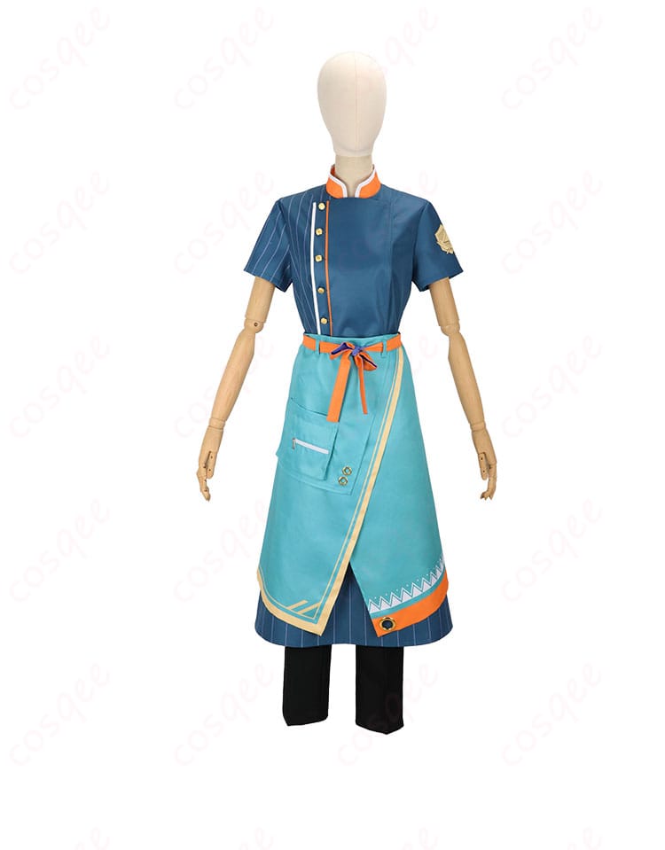 コスプレ衣装の装飾細部画像 – 細部にこだわった刺繍や模様