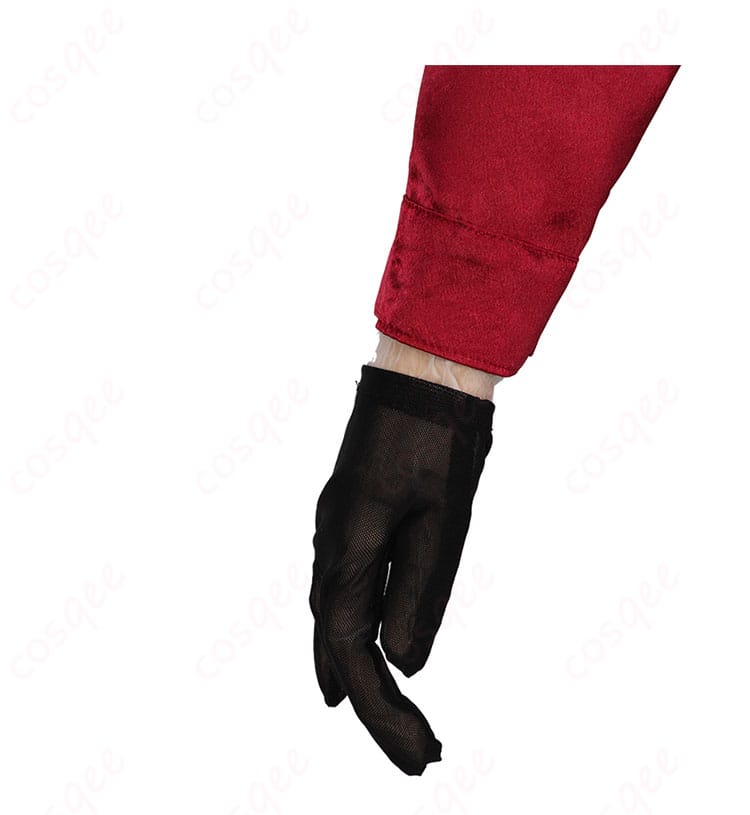 ローレン・イロアスのコスプレ衣装の手袋装飾詳細。衣装の手袋部分のディテール、精緻な作りが特徴です。