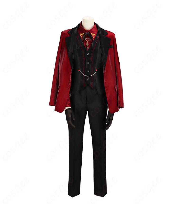 ローレン・イロアスのコスプレ衣装正面画像。高品質なスーツ衣装、リアルなデザインで忠実再現。今すぐ確認!