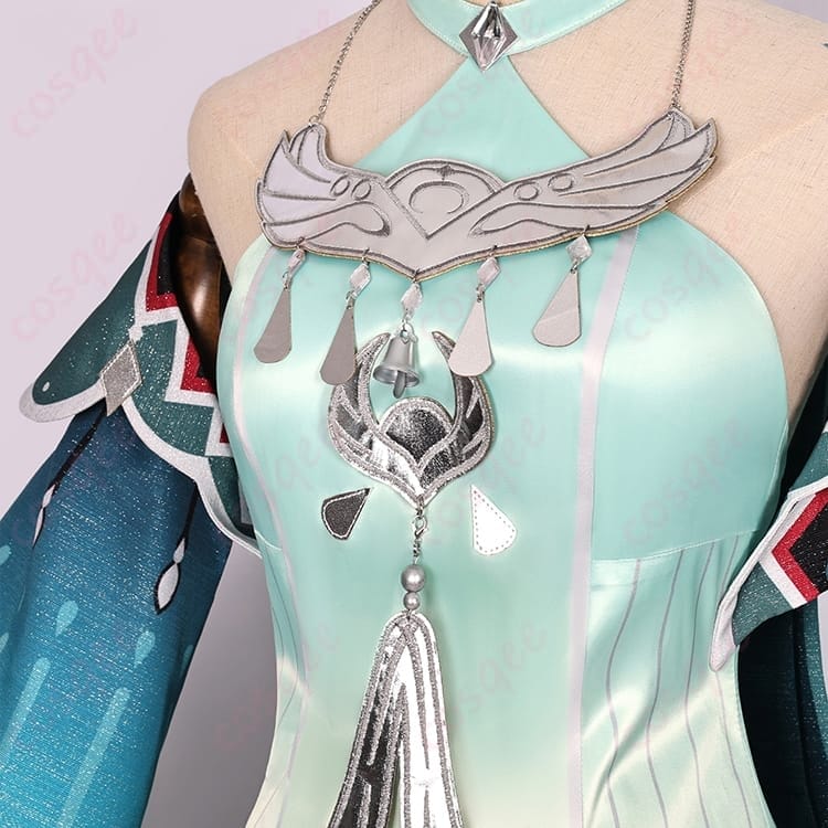 原神 藍硯の世界観を上品にまとうコスプレ衣装｜写真映えしやすく着心地も良好 - 3枚目の画像