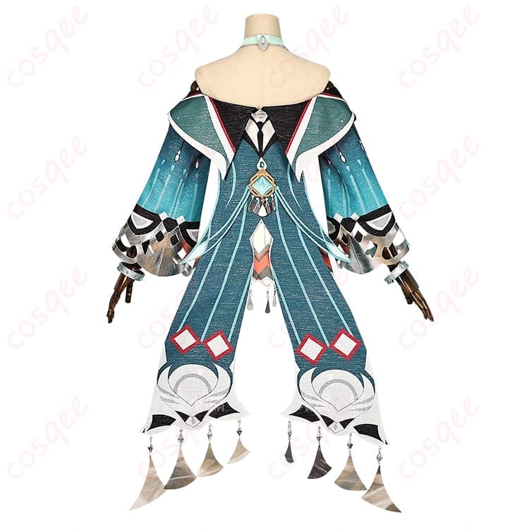原神 藍硯の世界観を上品にまとうコスプレ衣装｜写真映えしやすく着心地も良好 - 2枚目の画像