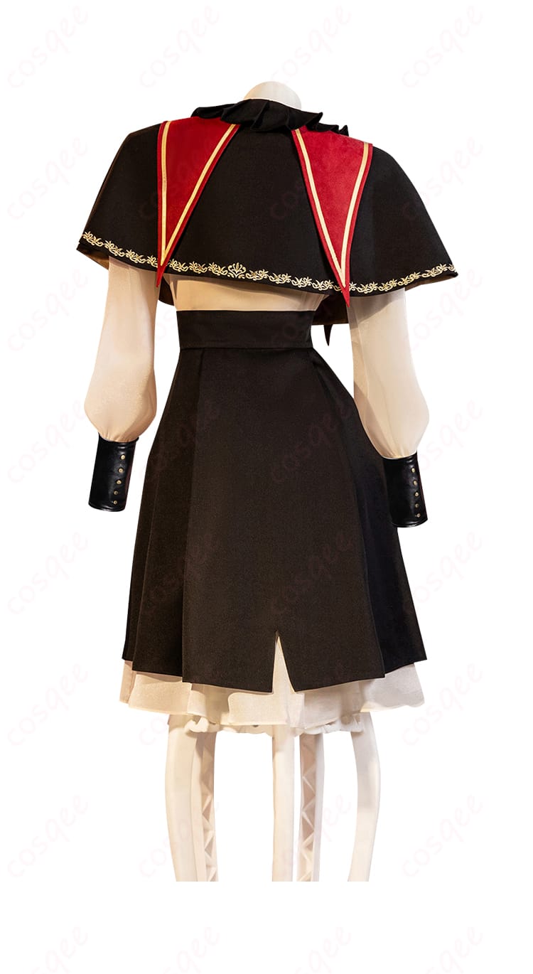 商品背面の詳細画像|背面まで丁寧に再現された若葉睦コスプレ衣装