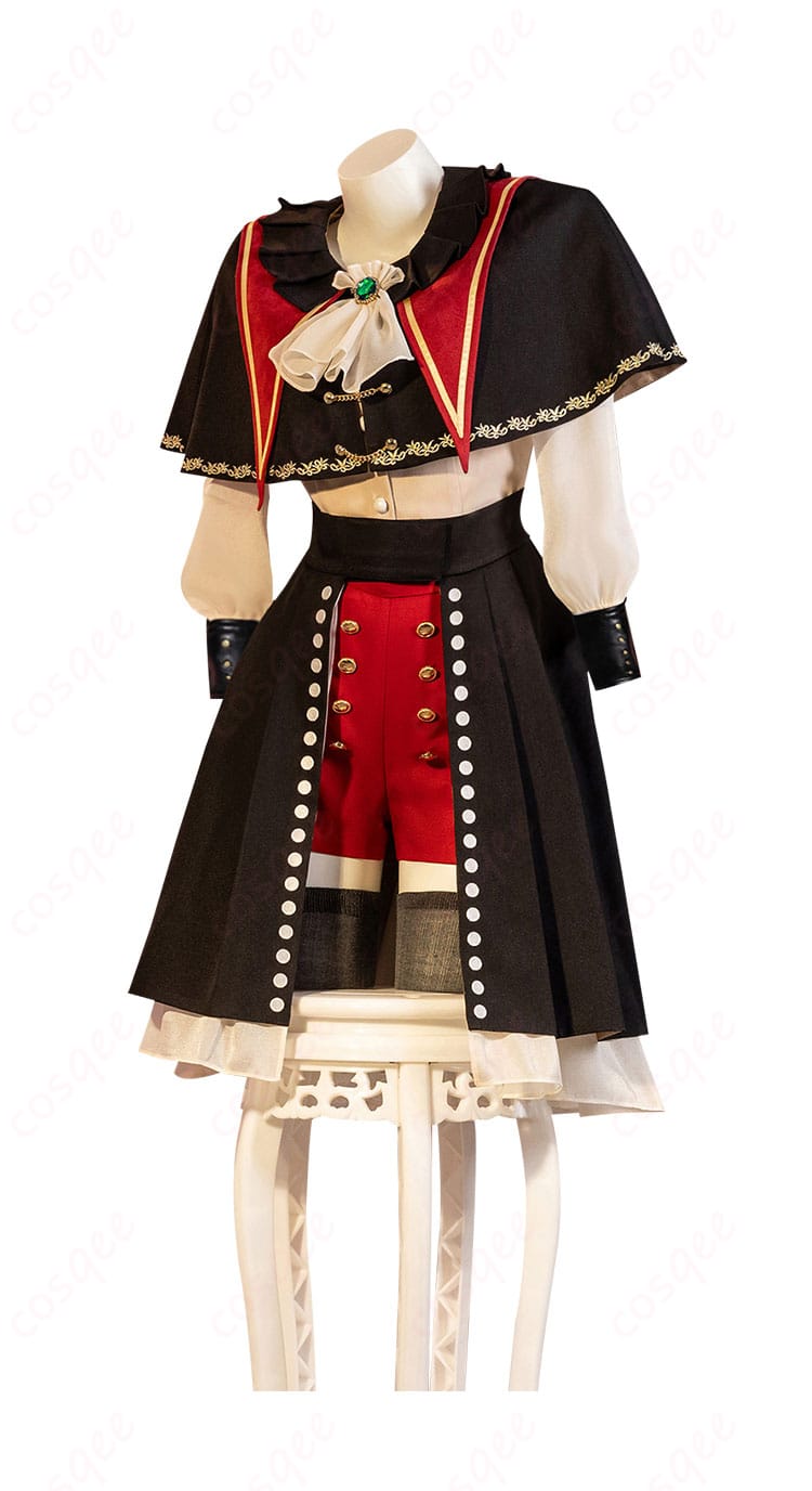 商品側面の詳細画像|若葉睦コスプレ衣装『モーティス』の美しいデザイン