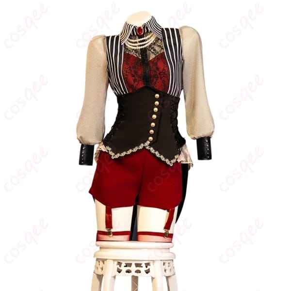 BanG Dream! Ave Mujica 祐天寺にゃむ 衣装一式 仮面付きで世界観を纏えるダークアイドルコーデ