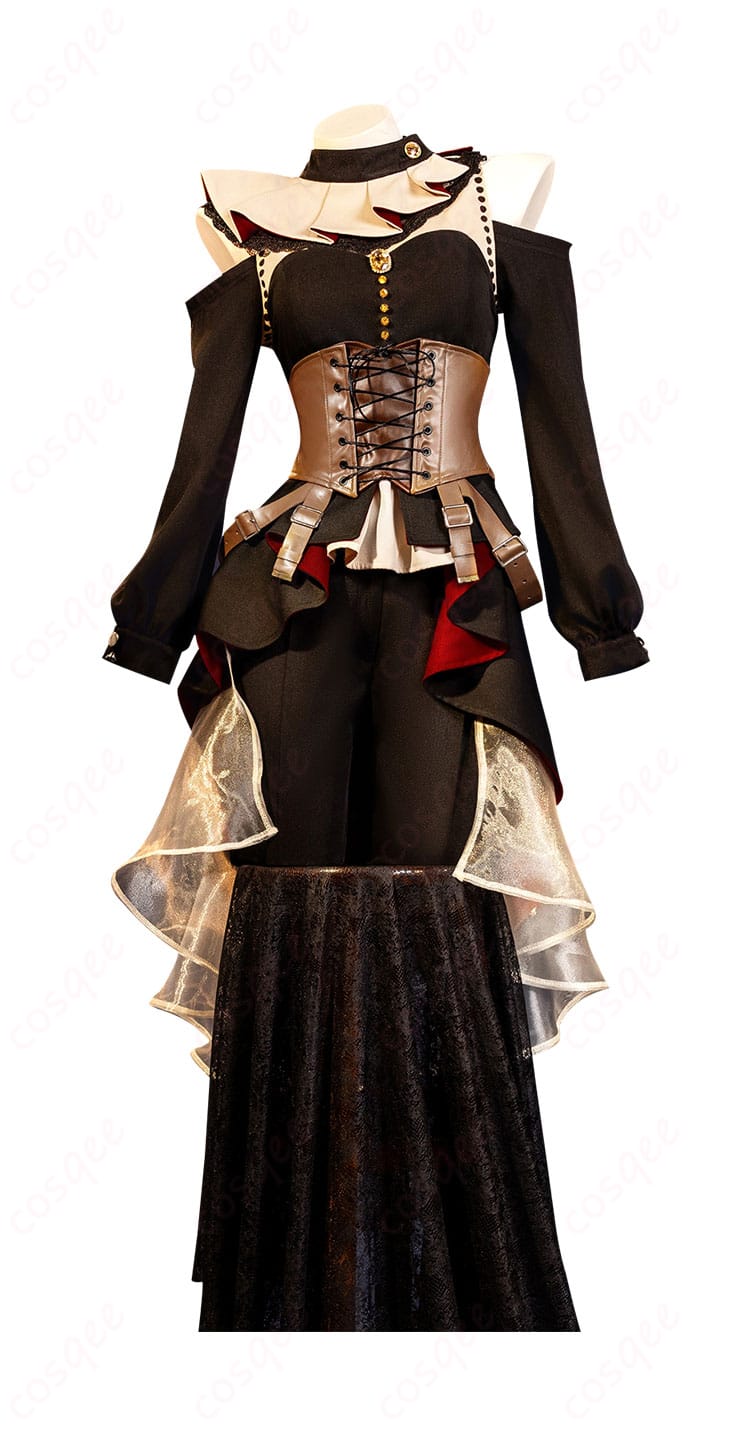 商品正面図。三角初華のドロリスコスプレ衣装が鮮明に写っている画像。