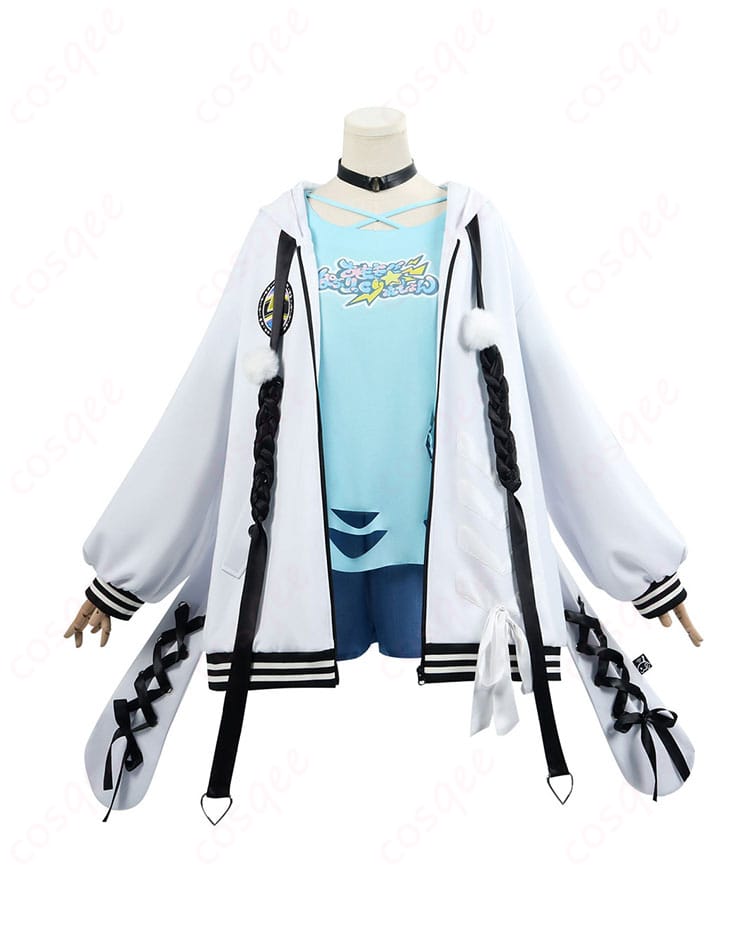 商品正面画像 - 高精度再現された水宮枢のコスプレ衣装、ディテールまで完璧。