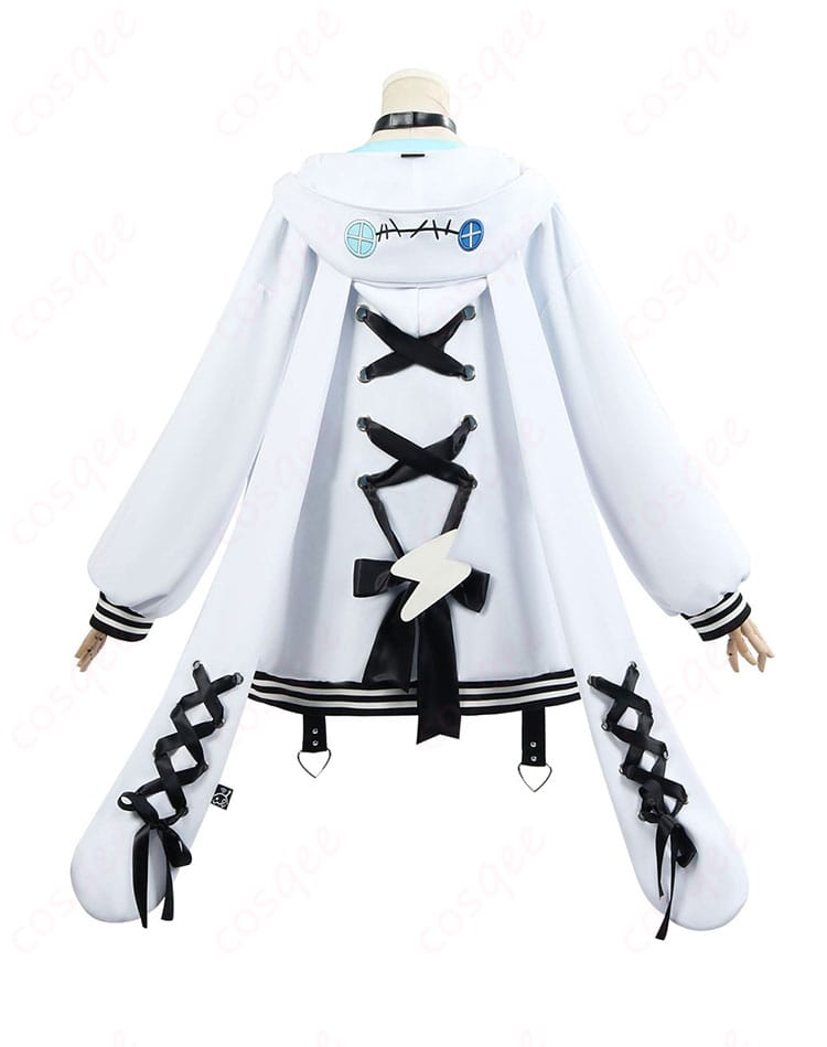 商品背面画像 - 背面までこだわった水宮枢のコスプレ衣装、完璧な仕上がり。