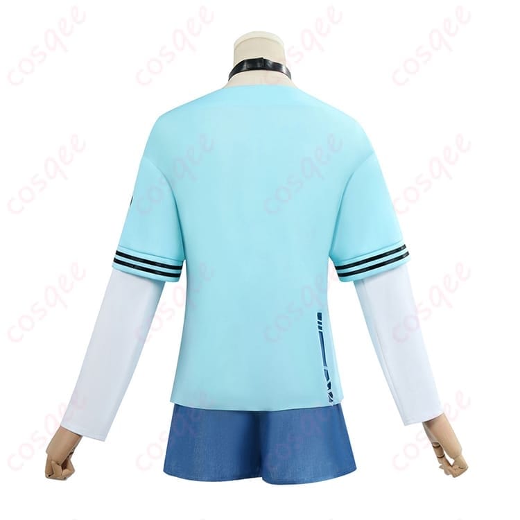 ホロライブ 水宮枢 コスプレ衣装 ダークネオン映えで存在感アップ、動きやすく快適 - 5枚目の画像