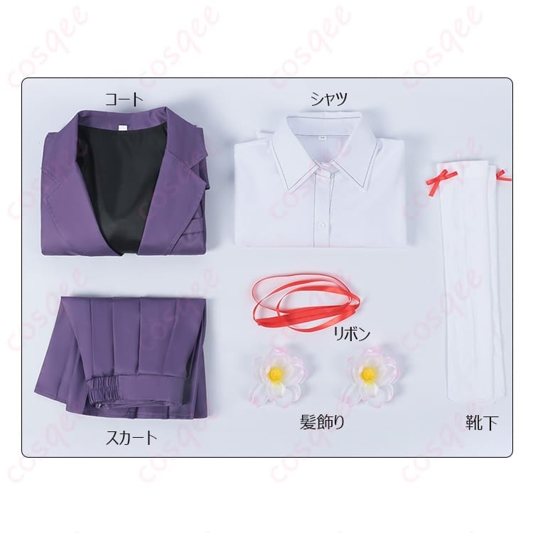 君のことが大大大大大好きな100人の彼女 花園羽香里 清楚ガーリー系コスプレ衣装 - 5枚目の画像