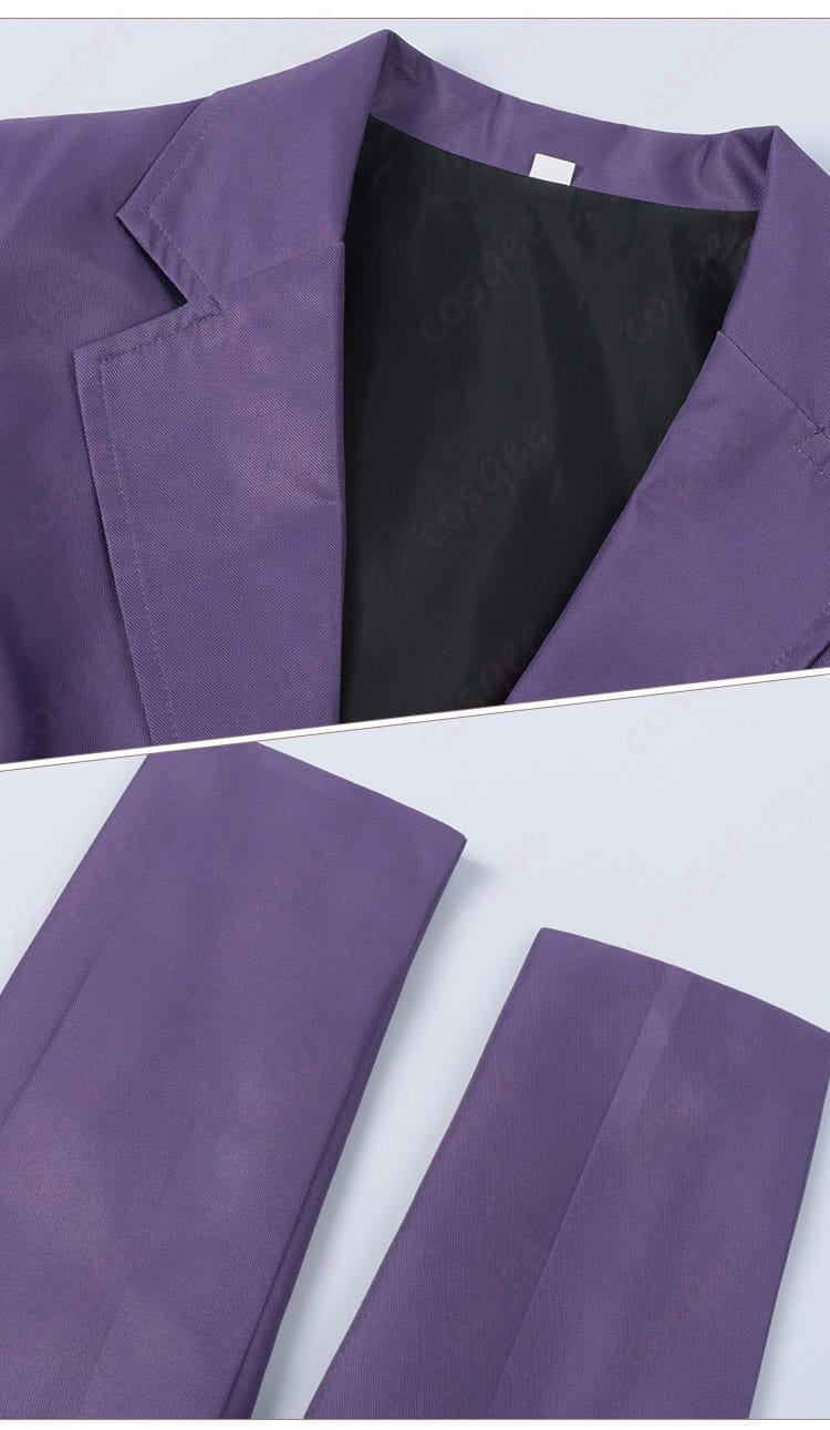 花園羽香里 コスプレ衣装の外套の衣領と袖の装飾詳細。細かい刺繍とデザインが特徴。