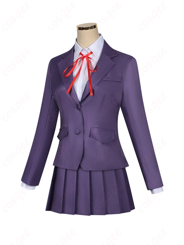 花園羽香里 コスプレ衣装の側面画像。細部までこだわりのある仕上がり。