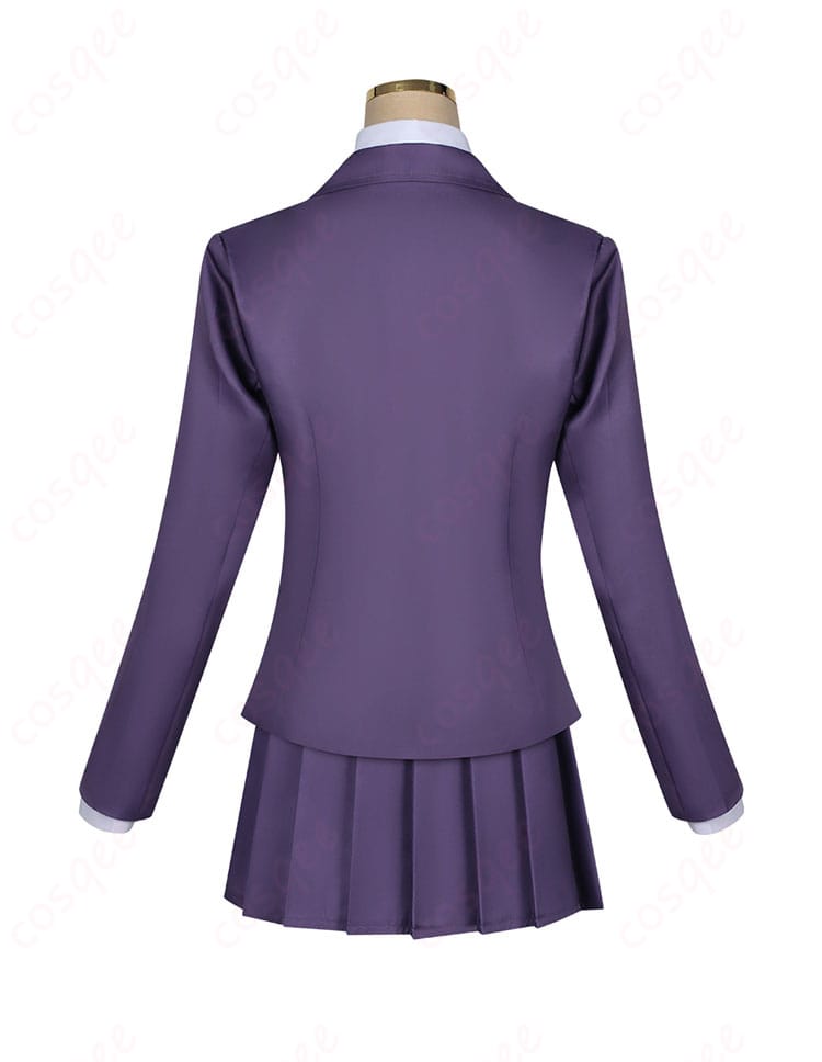 花園羽香里 コスプレ衣装の背面画像。後ろ姿も完璧に再現。