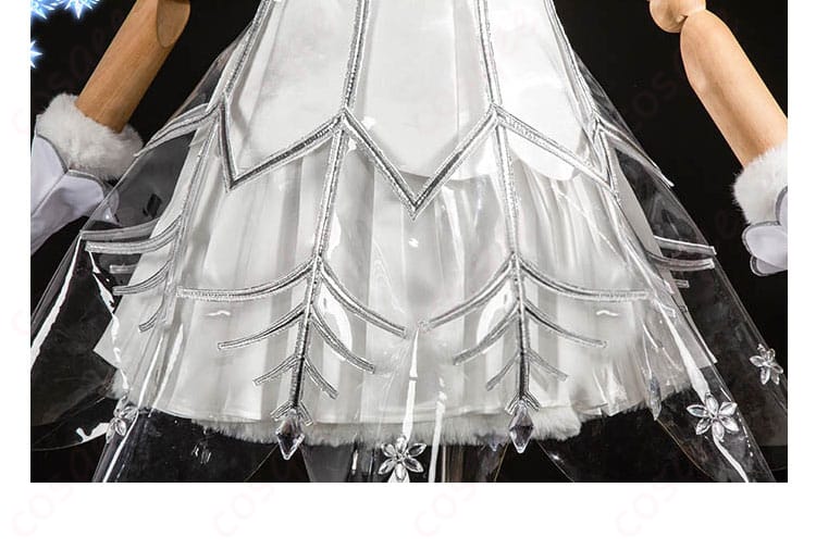 スカート装飾細部、シンフォニー2025 コスプレ衣装のスカートに施された精巧な装飾。