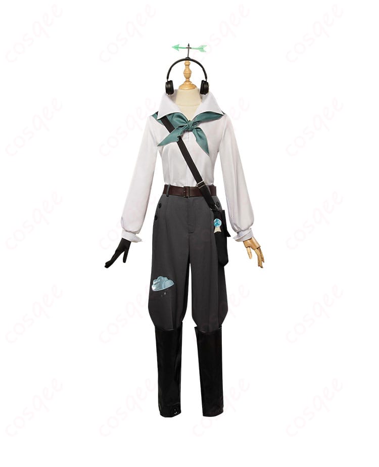 商品正面図、IdentityV気象学者ウェンディ・フートコスプレ衣装の詳細