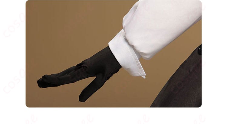 手袋装飾の細部、ウェンディ・フートコスプレ衣装のアクセサリー部分