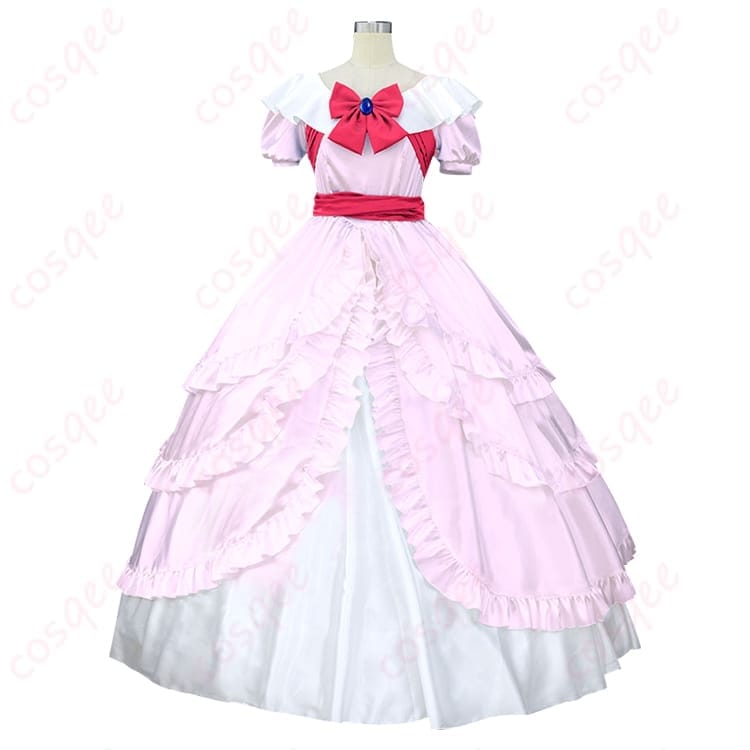 名探偵コナン 毛利蘭 ハート姫ドレス コスプレ｜華やかでロマンティックな映えスタイル - 1枚目の画像