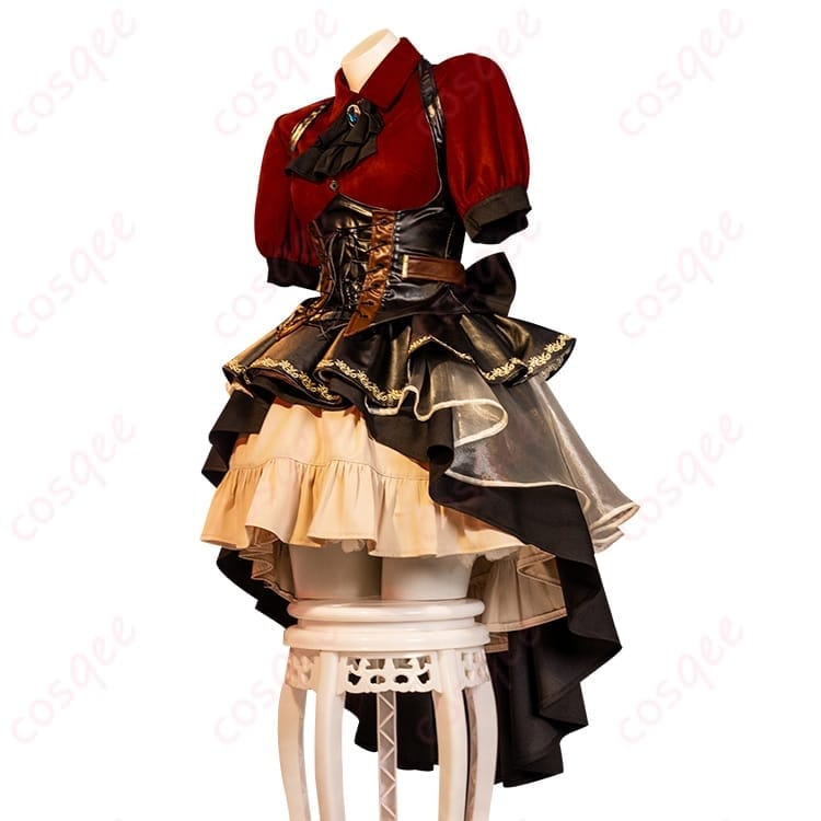 BanG Dream! Ave Mujica 豊川祥子のゴシックロック衣装で、舞台でも写真でも映えるコスプレを - 2枚目の画像