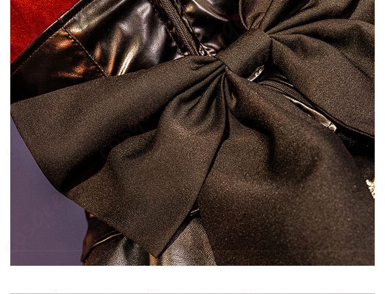 豊川祥子オブリビオニスコスプレ衣装の背面蝴蝶結び装飾。高再現度で、完璧なデザイン。