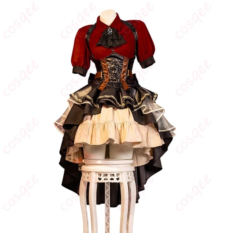 BanG Dream! Ave Mujica 豊川祥子のゴシックロック衣装で、舞台でも写真でも映えるコスプレを - 1枚目の画像