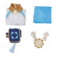 原神 蛍 キャンディと薔薇の歌 コスプレ 衣装一式 透け感が美しい華やかドレス - 6枚目の画像（サムネイル）