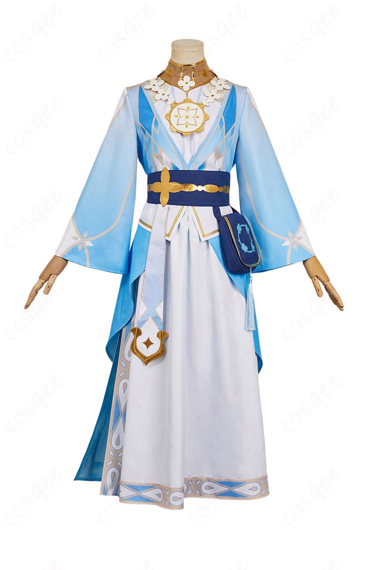 商品正面のコスプレ衣装。キャンディと薔薇の歌花神誕祭バージョンの詳細なデザインが魅力。