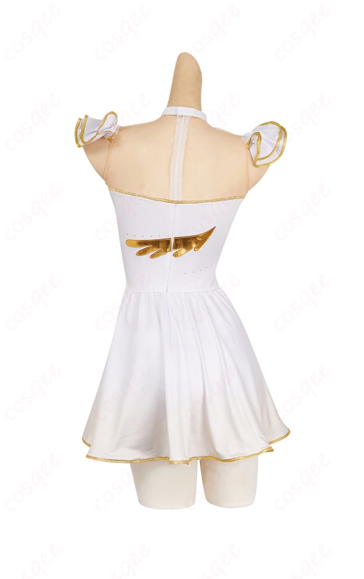 メダリスト 結束いのり コスプレ衣装 背面画像 - 背中のディテールも完璧に再現