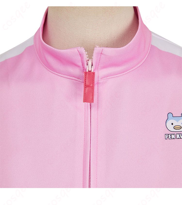 メダリスト 結束いのり コスプレ衣装 コート 服の襟装飾細部。刺繍とデザインが忠実に再現されています。