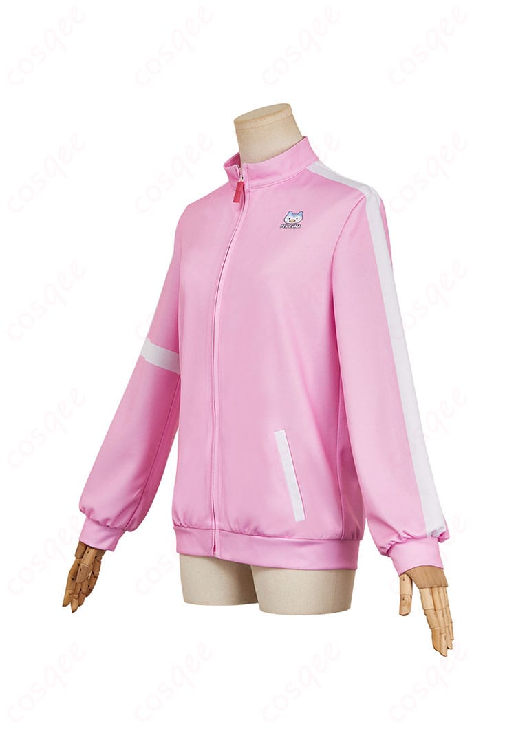 メダリスト 結束いのり コスプレ衣装 コート 左側の画像。コートの全体的なデザインとシルエットが見やすい角度です。