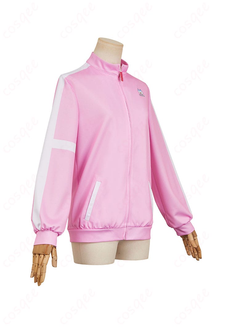 メダリスト 結束いのり コスプレ衣装 コート 右側の画像。美しいシルエットとディテールが強調されています。