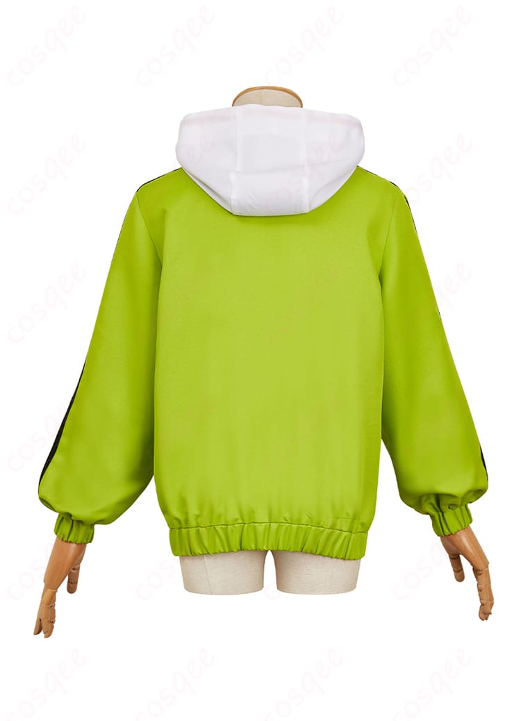 商品背面画像 – コスプレ衣装『メダリスト』の背面デザイン、完璧な再現。